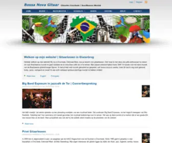 Bossanovagitaar.nl(Bossa Nova Gitaar) Screenshot