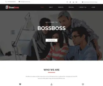 BossBoss.org(IIS Windows Server) Screenshot