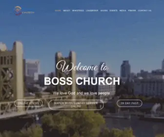Bosschurch.com(BOSS Church) Screenshot