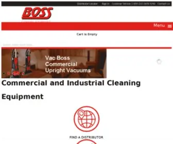 Bosscleaningequipment.com(Boss Cleaning Equipment Company) Screenshot