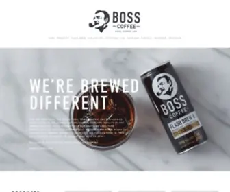 Bosscoffeeusa.com(BOSS COFFEE USA) Screenshot