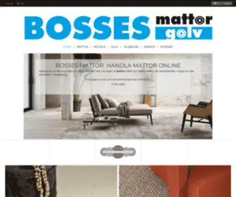 Bossesmattor.se(Mattor online) Screenshot