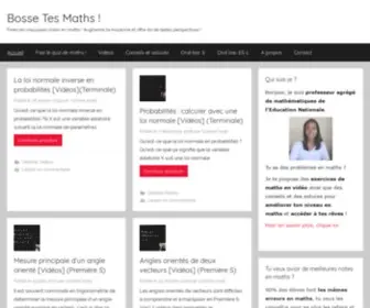 Bossetesmaths.com(Math vidéo) Screenshot