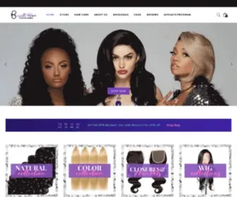 Bossettehair.com(#1 Hair Store for Boss Women) Screenshot