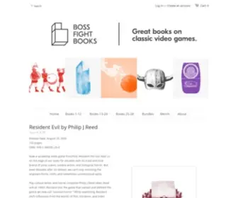 Bossfightbooks.com(Boss Fight Books) Screenshot