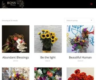 Bossflowers.com.au(Boss Flowers) Screenshot