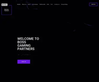 Bossgamingpartners.com(Boss Gaming Partners) Screenshot