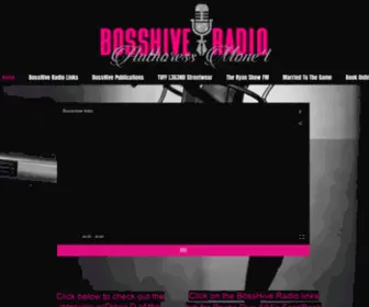 Bosshiveradio.com(AuthoressMone't) Screenshot