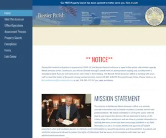 Bossierparishassessor.org(We're Here to Serve) Screenshot