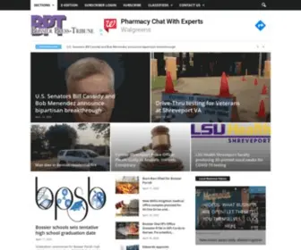 Bossierpress.com(Bossier Press) Screenshot