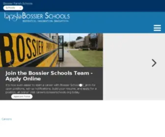 Bossierschools.org(Bossier Parish Schools) Screenshot