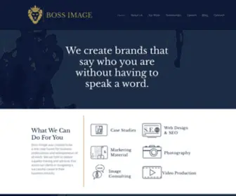 Bossimage.com(Boss Image) Screenshot