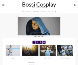 Bossinassatko.cz(Bossi Cosplay) Screenshot