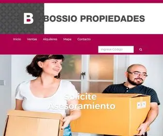 Bossiopropiedades.com(Bossio Propiedades) Screenshot