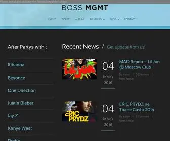 BossmGmtal.com(BOSS MGMT) Screenshot