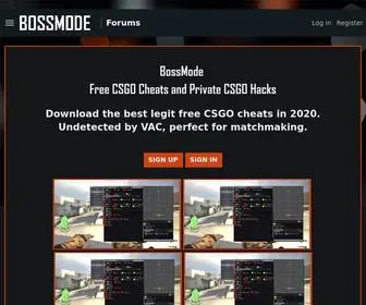 Bossmode.me(Free CSGO Cheats) Screenshot