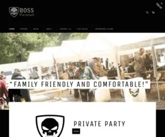 Bosspb.com(BOSS Paintball Field) Screenshot