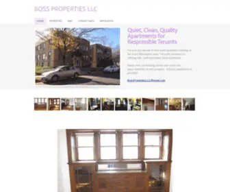 Bosspropertiesllc.com(BOSS PROPERTIES LLC) Screenshot