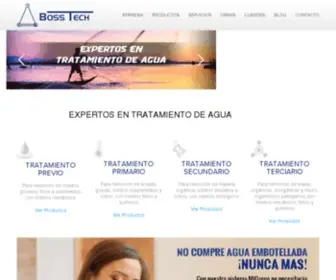 Bosstech.pe(Empresa de Tratamiento de Agua Residual) Screenshot