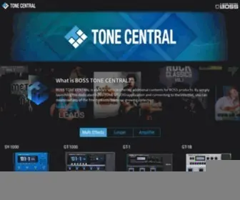 Bosstonecentral.com(BOSS TONE CENTRAL) Screenshot