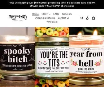 Bossypantscandle.com(Bossy Pants Candle Supply) Screenshot