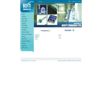 Bosti.com.cy(Bosti Trading) Screenshot