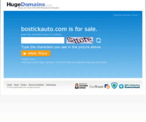 Bostickauto.com(New car auto loans) Screenshot