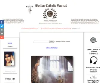 Boston-Catholic-Journal.com(Authentic Catholic Commentary) Screenshot