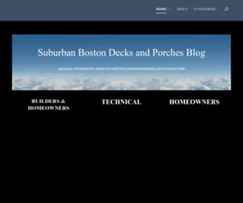 Boston-Decks-AND-Porches.com(Boston Decks AND Porches) Screenshot