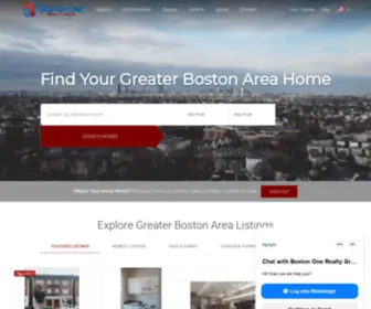 Boston1Realty.com(Homes for Sale in Greater Boston) Screenshot