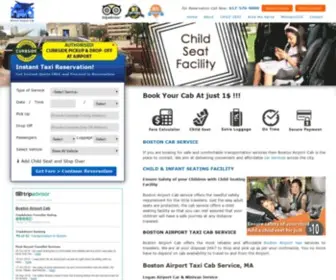 Bostonairportcab.com(Boston Airport Taxi Cab) Screenshot