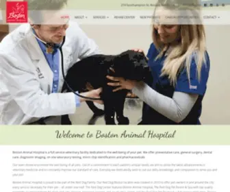 Bostonanimalhosp.com(Boston Animal Hospital) Screenshot