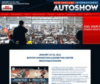 Bostonautoshow.com(The New England International Auto Show) Screenshot