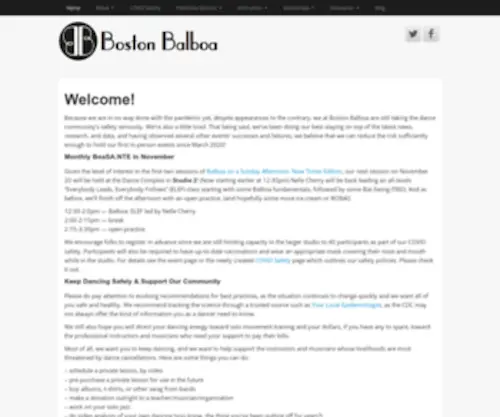 Bostonbalboa.org(Building a Boston) Screenshot