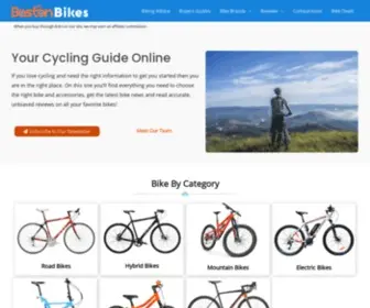 Bostonbikes.org(Your Cycling Guide Online) Screenshot