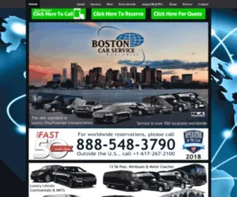 Bostoncar.com(Boston Car Service) Screenshot