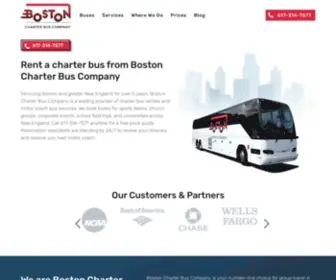 Bostoncharterbuscompany.com(Boston Charter Bus Company) Screenshot