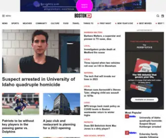Boston.com(What Boston cares about right now) Screenshot