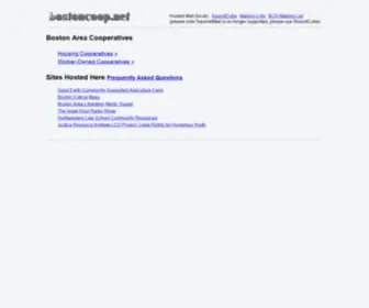 Bostoncoop.net(Boston Coop Network) Screenshot