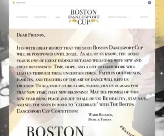 Bostondancesportcup.com Screenshot