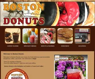 Bostondonuts.com(Boston Donuts) Screenshot