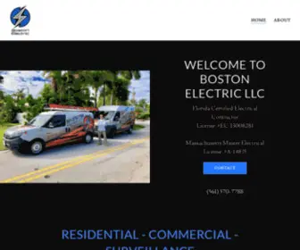 Bostonelectric.biz(West Palm Beach Electricians) Screenshot