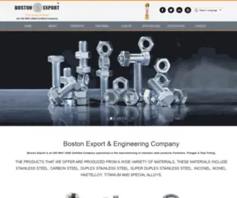 Bostonexport.net(Boston Export) Screenshot