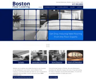Bostonfloorcovering.com(Boston Floor Covering) Screenshot