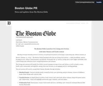 Bostonglobemediapr.com(Boston Globe PR) Screenshot