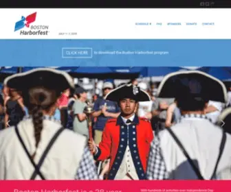 Bostonharborfest.com(Boston Harborfest celebrates Boston’s harbor and history. This family) Screenshot