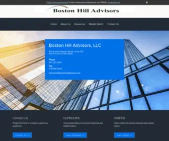 Bostonhilladvisors.net(Boston Hill Advisors) Screenshot