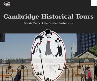 Bostonhistoricaltours.org(Cambridge Historical Tours) Screenshot