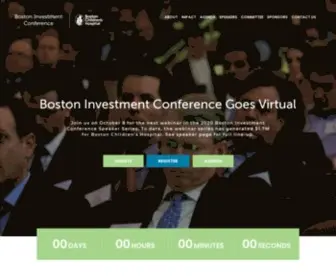 Bostoninvestmentconference.com(Boston Investment Conference 2021) Screenshot