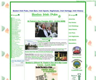 Bostonirishpubs.com(Bostonirishpubs) Screenshot